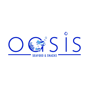 Oasis Seafood & Snacks logo